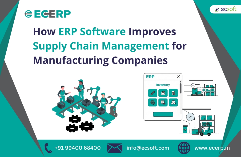 Role of ERP Software in Supply Chain Management for Manufacturing